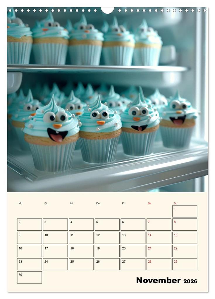 Weitere Ansicht: Nachts im Kühlschrank (Wandkalender 2026 DIN A3 hoch), CALVENDO Monatskalender | Calvendo, Kerstin Waurick