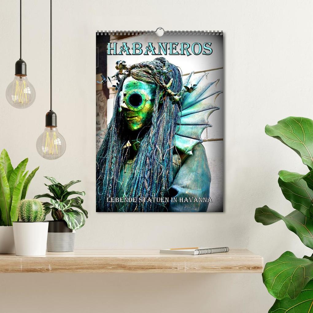 Weitere Ansicht: HABANEROS - Lebende Statuen in Havanna (Wandkalender 2026 DIN A3 hoch), CALVENDO Monatskalender | Calvendo, Henning von Löwis of Menar