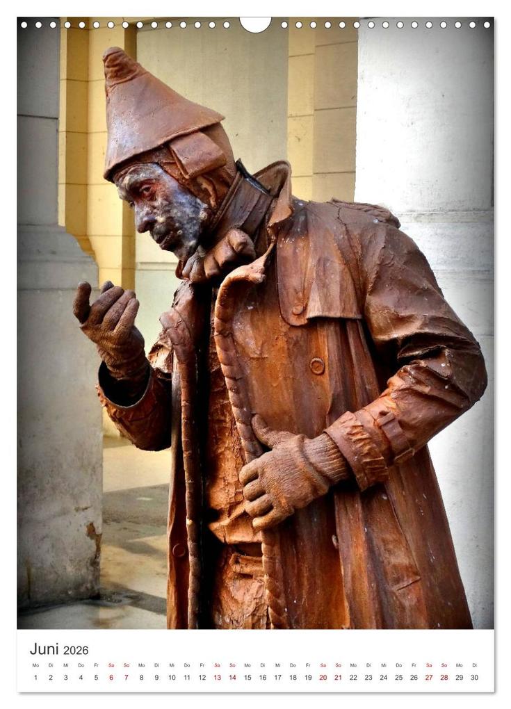 Weitere Ansicht: HABANEROS - Lebende Statuen in Havanna (Wandkalender 2026 DIN A3 hoch), CALVENDO Monatskalender | Calvendo, Henning von Löwis of Menar