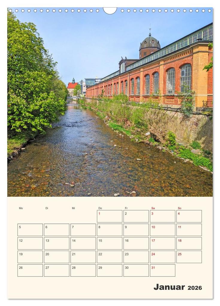 Weitere Ansicht: Chemnitz Kulturhauptstadt Terminplaner (Wandkalender 2026 DIN A3 hoch), CALVENDO Monatskalender | Calvendo, Denise Graupner