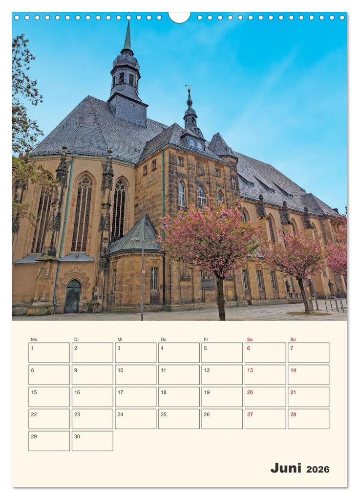 Weitere Ansicht: Chemnitz Kulturhauptstadt Terminplaner (Wandkalender 2026 DIN A3 hoch), CALVENDO Monatskalender | Calvendo, Denise Graupner