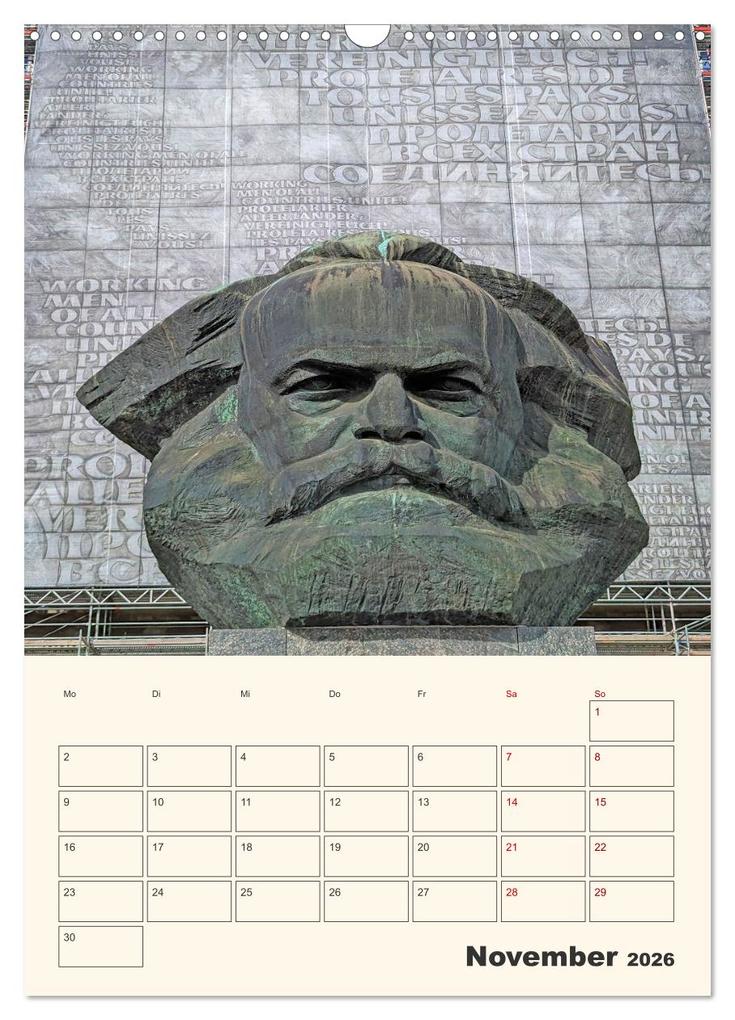 Weitere Ansicht: Chemnitz Kulturhauptstadt Terminplaner (Wandkalender 2026 DIN A3 hoch), CALVENDO Monatskalender | Calvendo, Denise Graupner