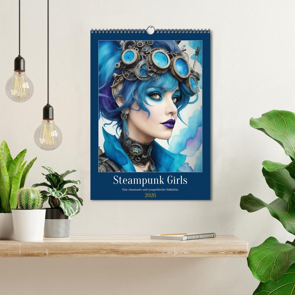 Weitere Ansicht: Steam-Punk-Girls - Eine charmante und sympathische Subkultur (Wandkalender 2026 DIN A3 hoch), CALVENDO Monatskalender | Calvendo, Jean-Louis Glineur