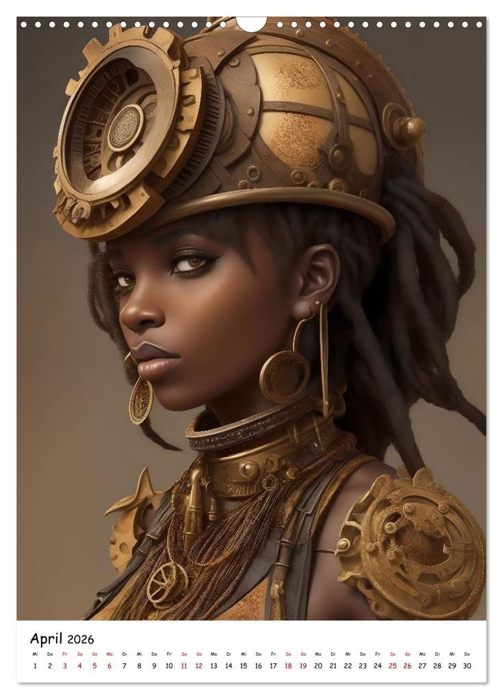 Weitere Ansicht: Steam-Punk-Girls - Eine charmante und sympathische Subkultur (Wandkalender 2026 DIN A3 hoch), CALVENDO Monatskalender | Calvendo, Jean-Louis Glineur