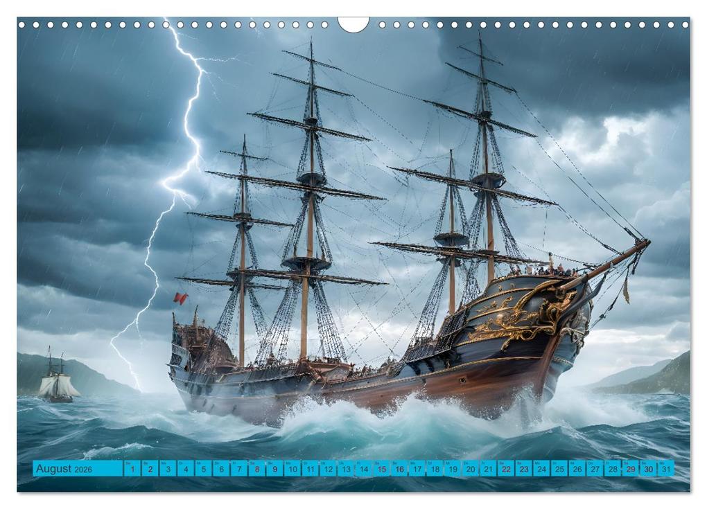 Weitere Ansicht: Erinnerungen an das Meer. Die Schifffahrt von einst (Wandkalender 2026 DIN A3 quer), CALVENDO Monats | Alain Gaymard, Calvendo