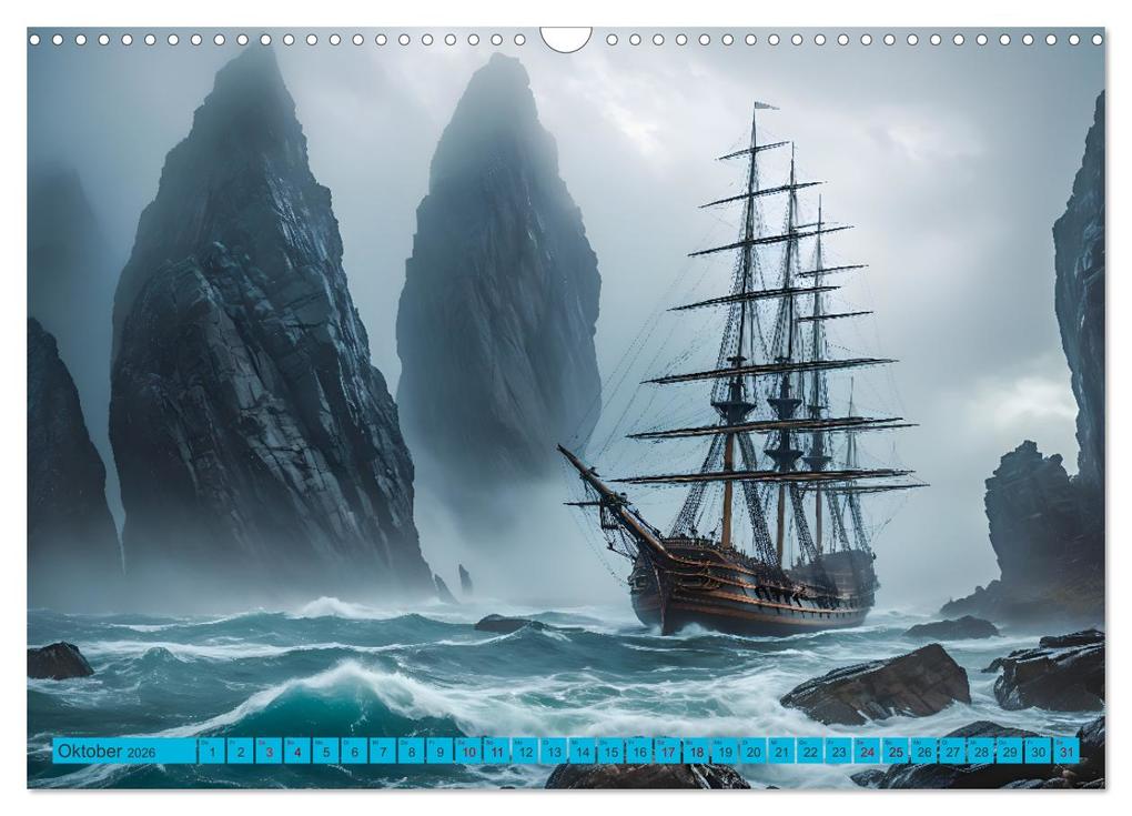 Weitere Ansicht: Erinnerungen an das Meer. Die Schifffahrt von einst (Wandkalender 2026 DIN A3 quer), CALVENDO Monats | Alain Gaymard, Calvendo
