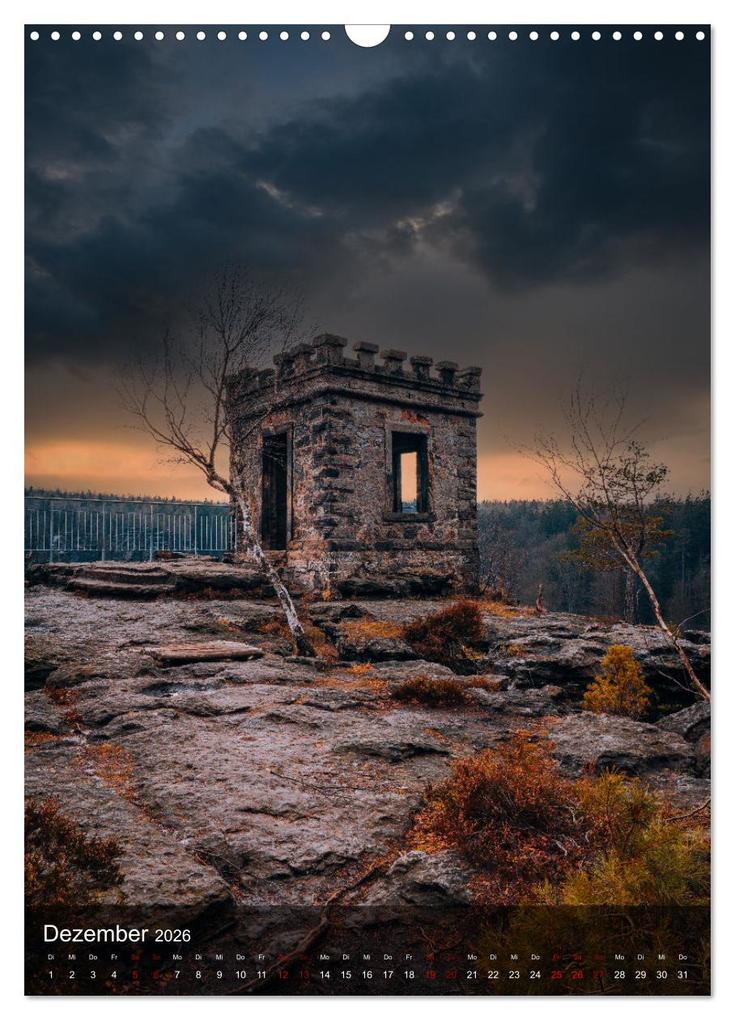 Weitere Ansicht: Reise durch die Sächsische Schweiz (Wandkalender 2026 DIN A3 hoch), CALVENDO Monatskalender | Stefan Becker, Calvendo