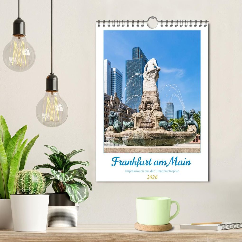 Weitere Ansicht: Frankfurt am Main - Impressionen aus der Finanzmetropole (Wandkalender 2026 DIN A4 hoch), CALVENDO M | Dieter Meyer, Calvendo