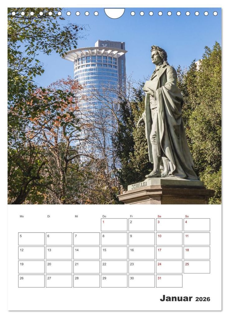 Weitere Ansicht: Frankfurt am Main - Impressionen aus der Finanzmetropole (Wandkalender 2026 DIN A4 hoch), CALVENDO M | Dieter Meyer, Calvendo