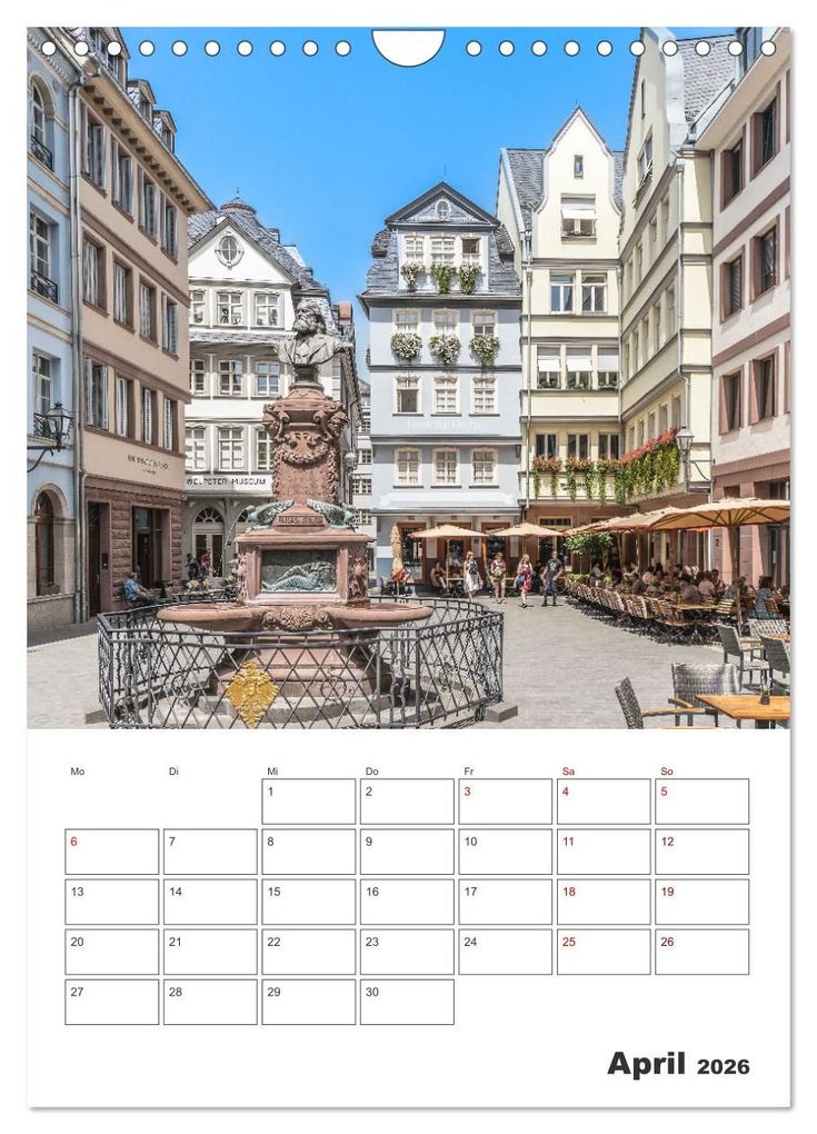 Weitere Ansicht: Frankfurt am Main - Impressionen aus der Finanzmetropole (Wandkalender 2026 DIN A4 hoch), CALVENDO M | Dieter Meyer, Calvendo
