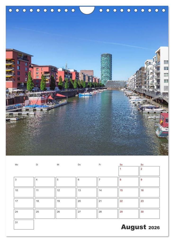 Weitere Ansicht: Frankfurt am Main - Impressionen aus der Finanzmetropole (Wandkalender 2026 DIN A4 hoch), CALVENDO M | Dieter Meyer, Calvendo