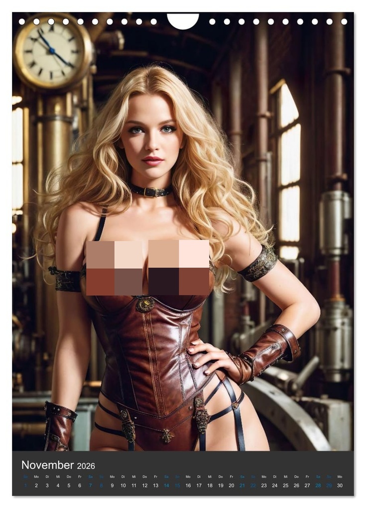 Weitere Ansicht: Sinnlicher Steampunk (Wandkalender 2026 DIN A4 hoch), CALVENDO Monatskalender | Ally Bee, Calvendo