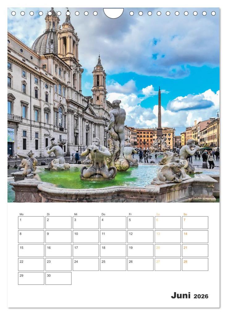 Weitere Ansicht: Rom - Kunst, Kultur und Geschichte (Wandkalender 2026 DIN A4 hoch), CALVENDO Monatskalender | Dieter Meyer, Calvendo