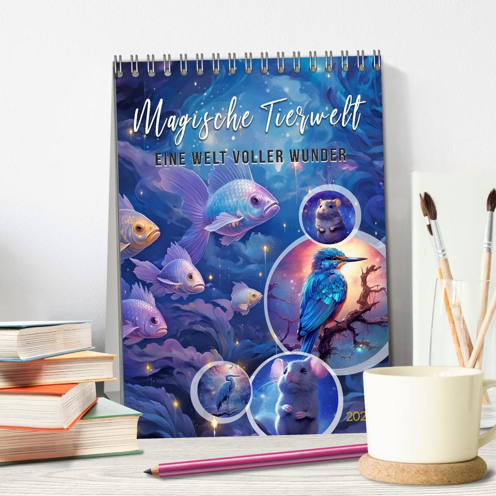 Weitere Ansicht: Magische Tierwelt (Tischkalender 2026 DIN A5 hoch), CALVENDO Monatskalender | Steffen Gierok-Latniak, Calvendo