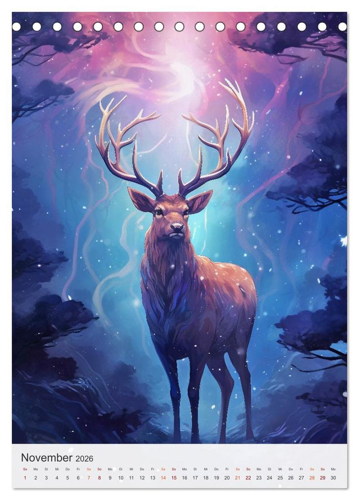 Weitere Ansicht: Magische Tierwelt (Tischkalender 2026 DIN A5 hoch), CALVENDO Monatskalender | Steffen Gierok-Latniak, Calvendo