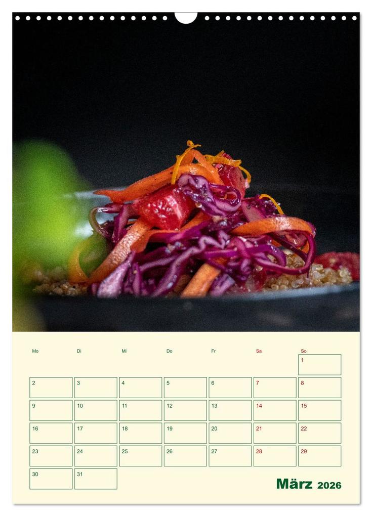 Weitere Ansicht: Vegetarische Vier Jahreszeiten (Wandkalender 2026 DIN A3 hoch), CALVENDO Monatskalender | Franz Sußbauer, Calvendo
