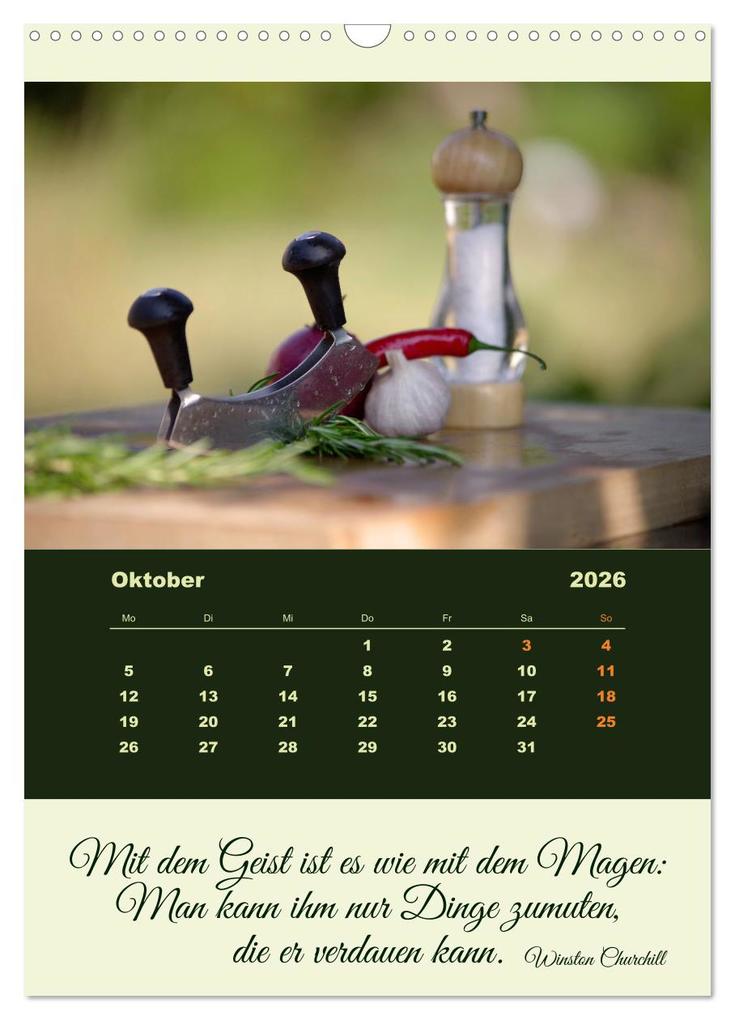 Weitere Ansicht: Vegan Ernährt - frisches Gemüse und Obst auf den Tisch (Wandkalender 2026 DIN A3 hoch), CALVENDO Monatskalender | Calvendo