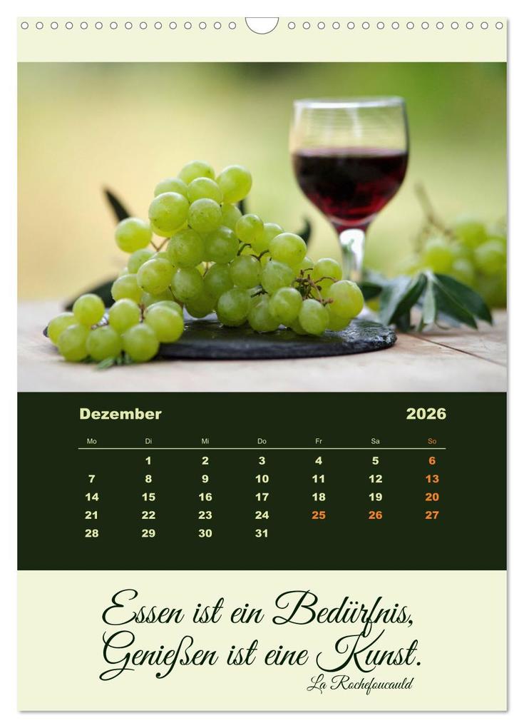 Weitere Ansicht: Vegan Ernährt - frisches Gemüse und Obst auf den Tisch (Wandkalender 2026 DIN A3 hoch), CALVENDO Monatskalender | Calvendo