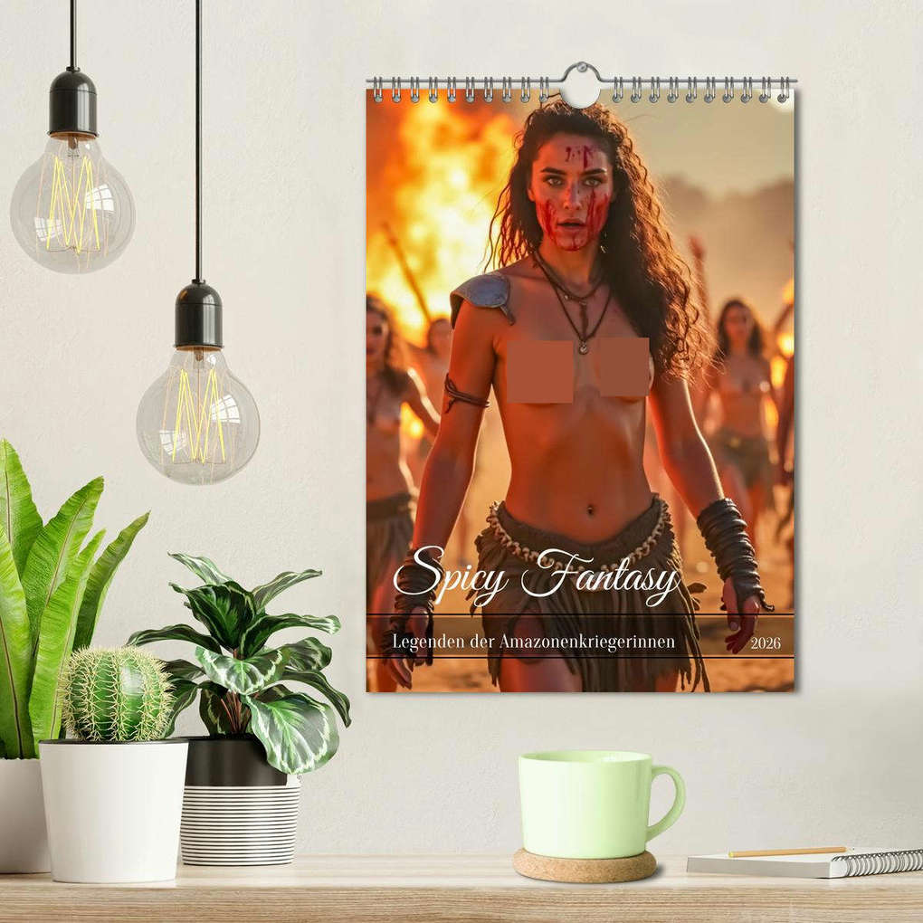 Weitere Ansicht: Spicy Fantasy - Legenden der Amazonenkriegerinnen (Wandkalender 2026 DIN A4 hoch), CALVENDO Monatskalender | pixs:sell pixs:sell, Calvendo, pixs:sell, Sell Pixs:Sell