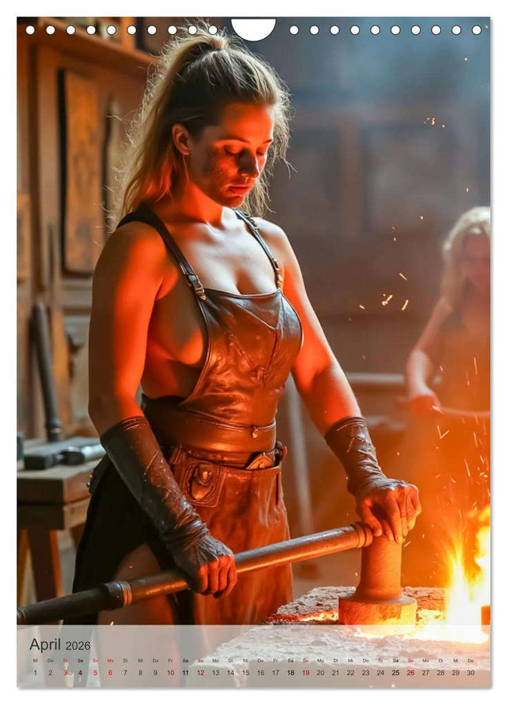 Weitere Ansicht: Spicy Fantasy - Legenden der Amazonenkriegerinnen (Wandkalender 2026 DIN A4 hoch), CALVENDO Monatskalender | pixs:sell pixs:sell, Calvendo, pixs:sell, Sell Pixs:Sell