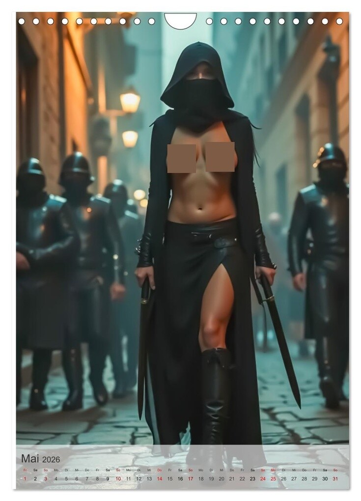 Weitere Ansicht: Spicy Fantasy - Legenden der Amazonenkriegerinnen (Wandkalender 2026 DIN A4 hoch), CALVENDO Monatskalender | pixs:sell pixs:sell, Calvendo, pixs:sell, Sell Pixs:Sell
