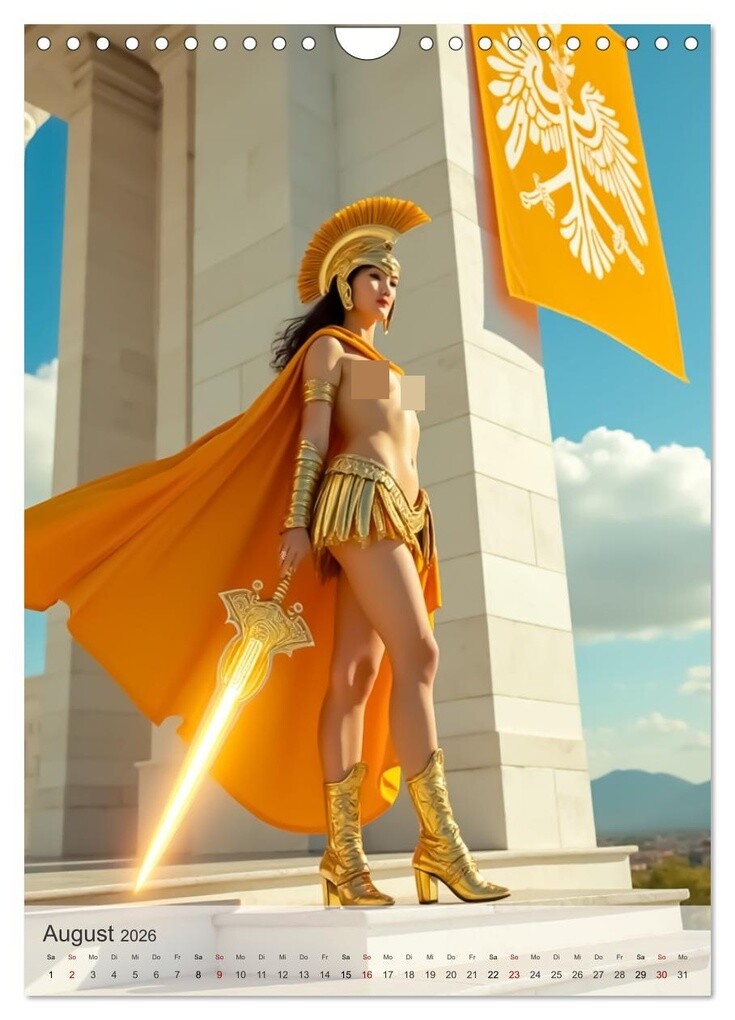 Weitere Ansicht: Spicy Fantasy - Legenden der Amazonenkriegerinnen (Wandkalender 2026 DIN A4 hoch), CALVENDO Monatskalender | pixs:sell pixs:sell, Calvendo, pixs:sell, Sell Pixs:Sell