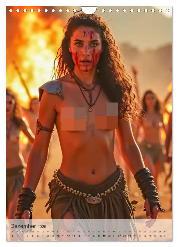 Weitere Ansicht: Spicy Fantasy - Legenden der Amazonenkriegerinnen (Wandkalender 2026 DIN A4 hoch), CALVENDO Monatskalender | pixs:sell pixs:sell, Calvendo, pixs:sell, Sell Pixs:Sell