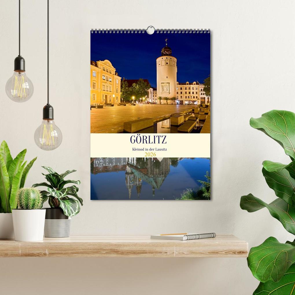 Weitere Ansicht: GÖRLITZ - Kleinod in der Lausitz (Wandkalender 2026 DIN A3 hoch), CALVENDO Monatskalender | U boeTtchEr, Calvendo
