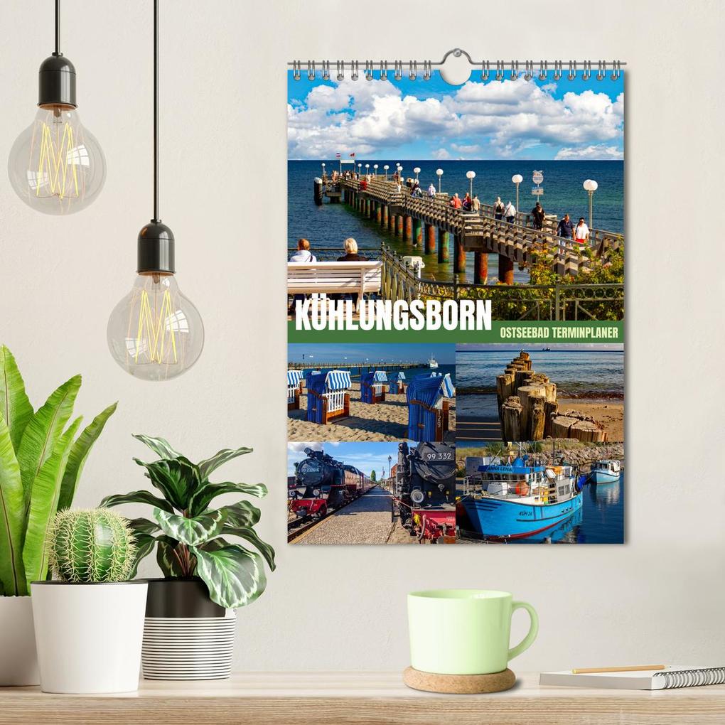 Weitere Ansicht: Ostseebad Kühlungsborn Terminplaner (Wandkalender 2026 DIN A4 hoch), CALVENDO Monatskalender | Holger Felix, Calvendo