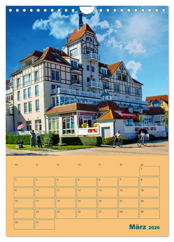 Weitere Ansicht: Ostseebad Kühlungsborn Terminplaner (Wandkalender 2026 DIN A4 hoch), CALVENDO Monatskalender | Holger Felix, Calvendo