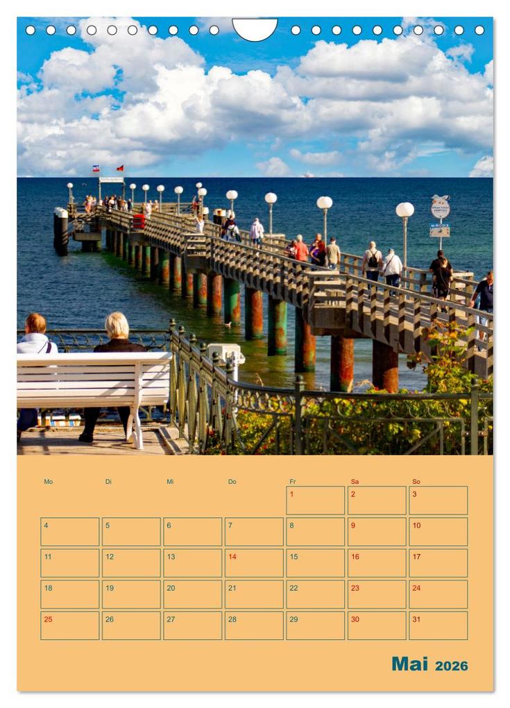 Weitere Ansicht: Ostseebad Kühlungsborn Terminplaner (Wandkalender 2026 DIN A4 hoch), CALVENDO Monatskalender | Holger Felix, Calvendo