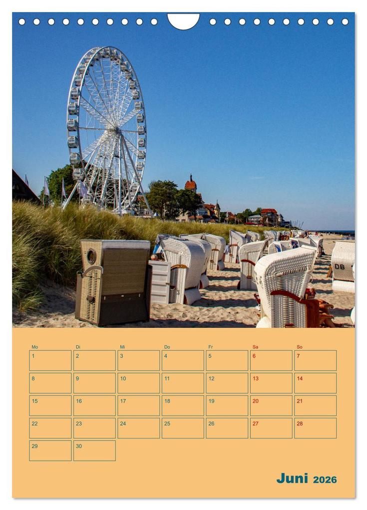 Weitere Ansicht: Ostseebad Kühlungsborn Terminplaner (Wandkalender 2026 DIN A4 hoch), CALVENDO Monatskalender | Holger Felix, Calvendo