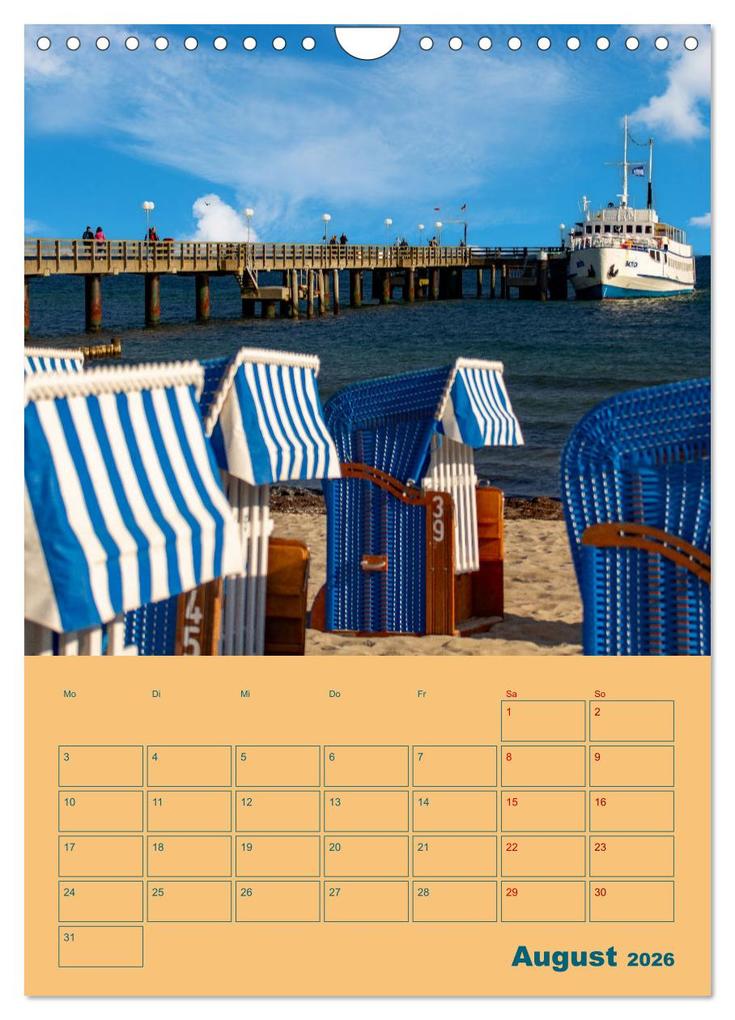 Weitere Ansicht: Ostseebad Kühlungsborn Terminplaner (Wandkalender 2026 DIN A4 hoch), CALVENDO Monatskalender | Holger Felix, Calvendo