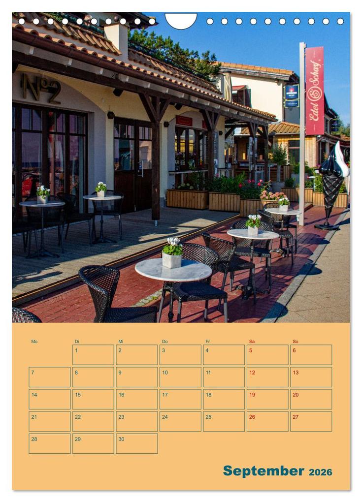 Weitere Ansicht: Ostseebad Kühlungsborn Terminplaner (Wandkalender 2026 DIN A4 hoch), CALVENDO Monatskalender | Holger Felix, Calvendo