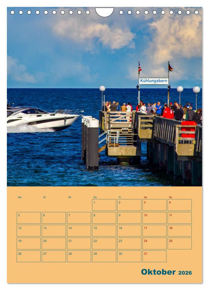Weitere Ansicht: Ostseebad Kühlungsborn Terminplaner (Wandkalender 2026 DIN A4 hoch), CALVENDO Monatskalender | Holger Felix, Calvendo