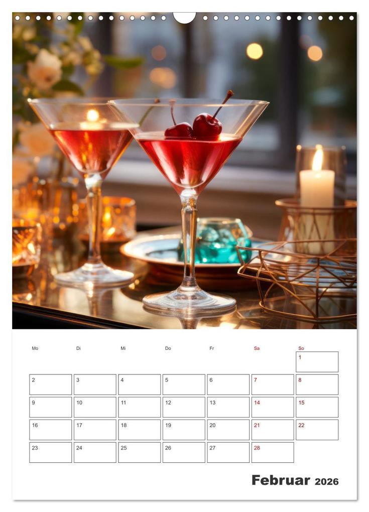 Weitere Ansicht: Bar- und Lounge-Atmosphäre (Wandkalender 2026 DIN A3 hoch), CALVENDO Monatskalender | Melanie Viola, Calvendo