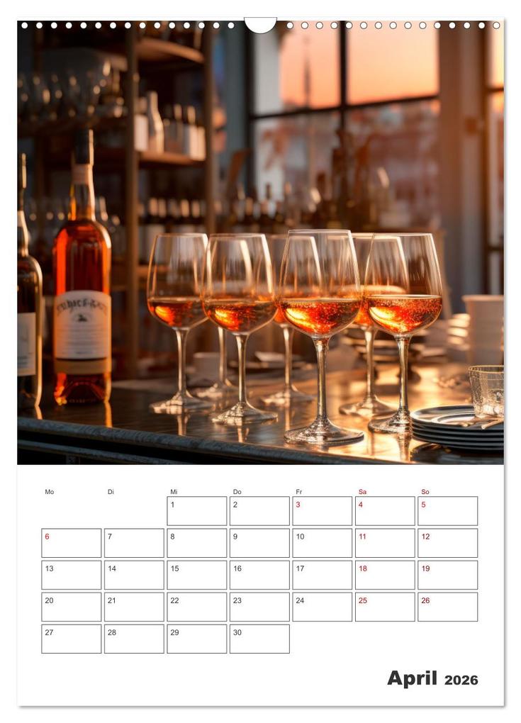 Weitere Ansicht: Bar- und Lounge-Atmosphäre (Wandkalender 2026 DIN A3 hoch), CALVENDO Monatskalender | Melanie Viola, Calvendo