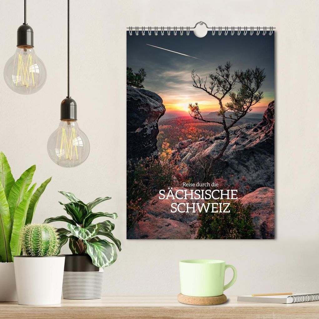 Weitere Ansicht: Reise durch die Sächsische Schweiz (Wandkalender 2026 DIN A4 hoch), CALVENDO Monatskalender | Stefan Becker, Calvendo