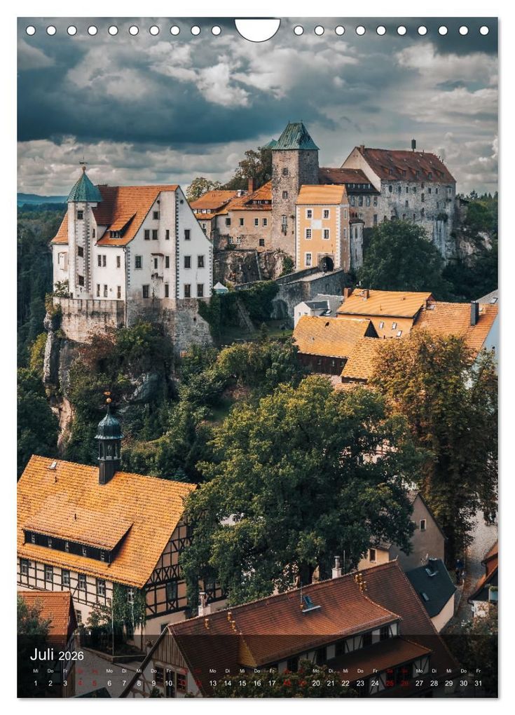 Weitere Ansicht: Reise durch die Sächsische Schweiz (Wandkalender 2026 DIN A4 hoch), CALVENDO Monatskalender | Stefan Becker, Calvendo