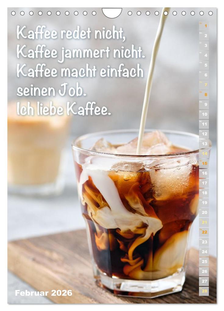 Weitere Ansicht: Kaffeestunde: Die Welt der Baristas (Wandkalender 2026 DIN A4 hoch), CALVENDO Monatskalender | CALVENDO CALVENDO, Calvendo