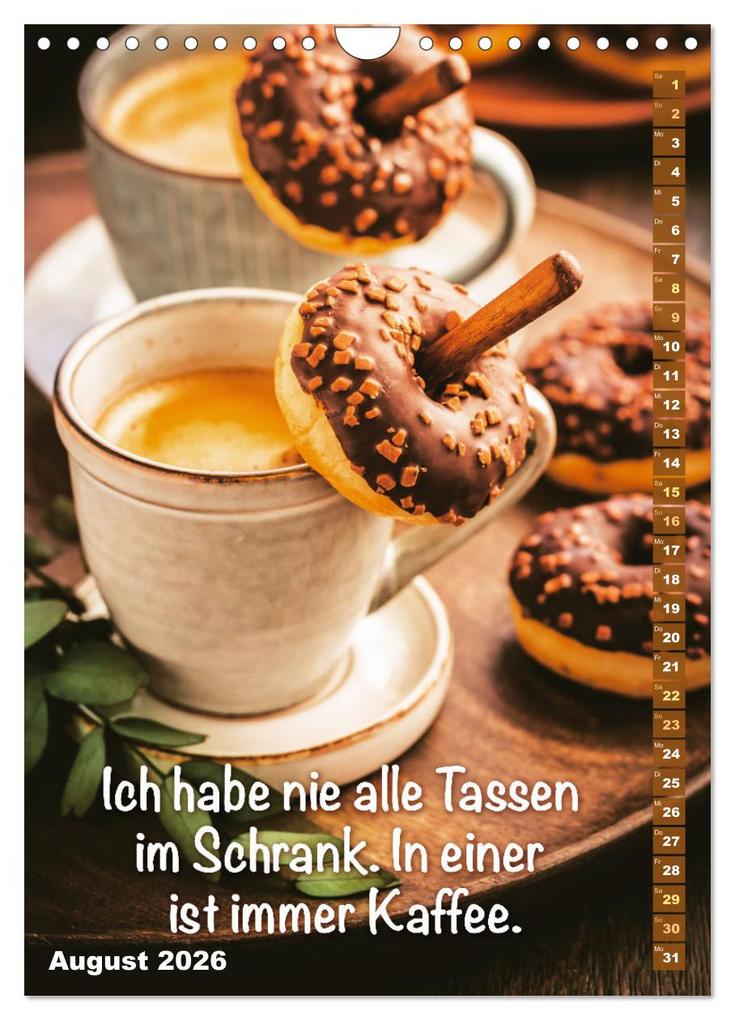 Weitere Ansicht: Kaffeestunde: Die Welt der Baristas (Wandkalender 2026 DIN A4 hoch), CALVENDO Monatskalender | CALVENDO CALVENDO, Calvendo