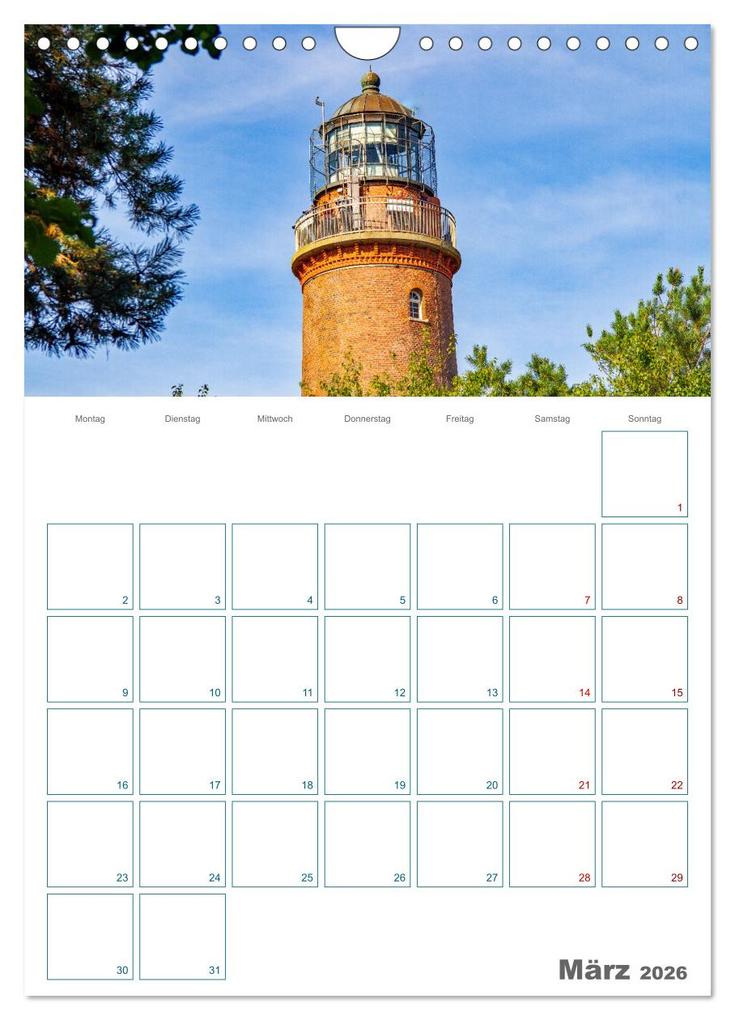 Weitere Ansicht: Ostseebad Prerow - Darßer Momente - Terminplaner (Wandkalender 2026 DIN A4 hoch), CALVENDO Monatskalender | Holger Felix, Calvendo