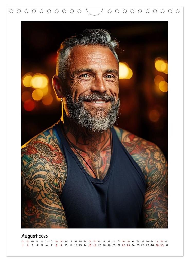 Weitere Ansicht: Tattoo to me too (Wandkalender 2026 DIN A4 hoch), CALVENDO Monatskalender | Kerstin Waurick, Calvendo