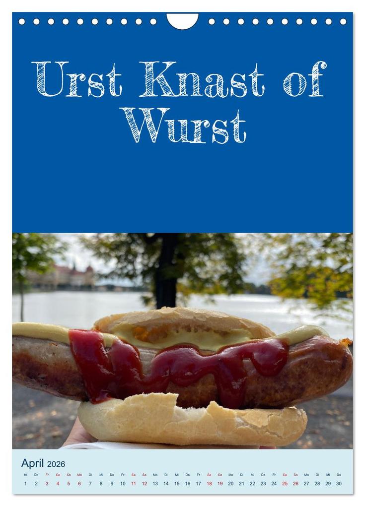 Weitere Ansicht: Ni schwäbborn! Mundart und Dialekt Kalender Sachsen (Wandkalender 2026 DIN A4 hoch), CALVENDO Monats | Sächsmaschine Sächsmaschine, Calvendo, Sächsmaschine