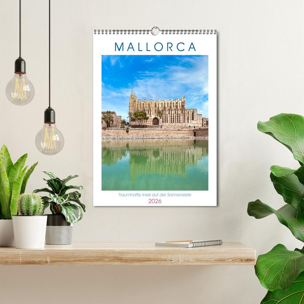 Weitere Ansicht: Mallorca - Traumhafte Insel auf der Sonnenseite (Wandkalender 2026 DIN A3 hoch), CALVENDO Monatskalender | Dieter Meyer, Calvendo