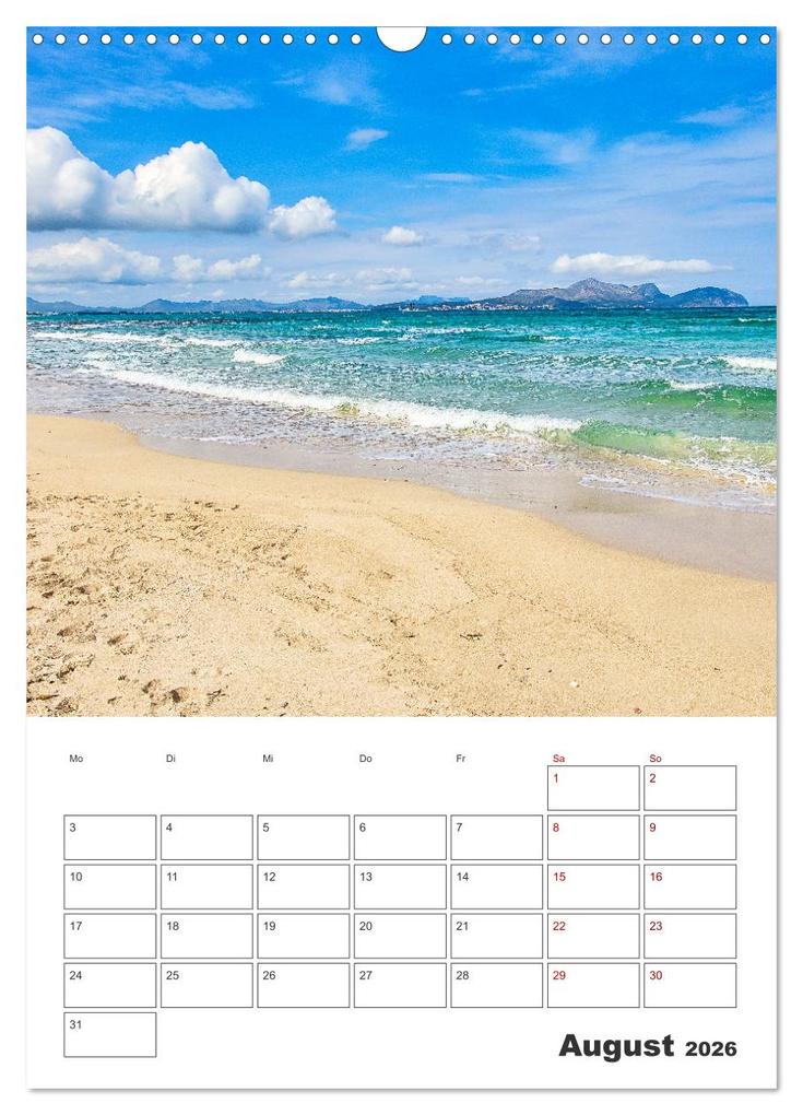 Weitere Ansicht: Mallorca - Traumhafte Insel auf der Sonnenseite (Wandkalender 2026 DIN A3 hoch), CALVENDO Monatskalender | Dieter Meyer, Calvendo