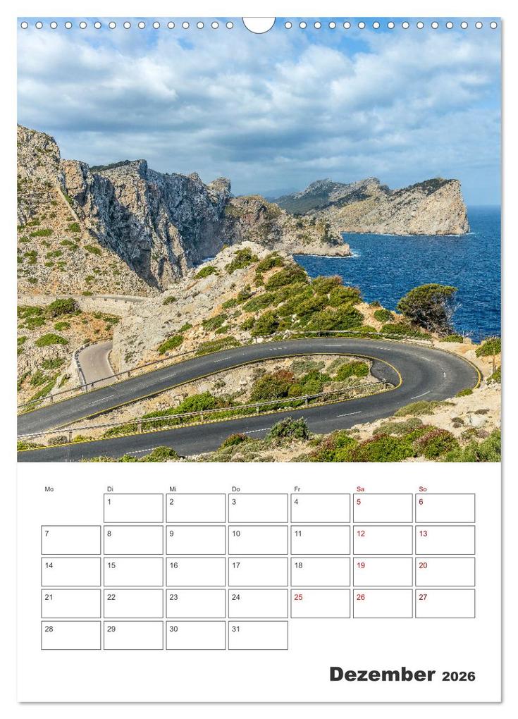 Weitere Ansicht: Mallorca - Traumhafte Insel auf der Sonnenseite (Wandkalender 2026 DIN A3 hoch), CALVENDO Monatskalender | Dieter Meyer, Calvendo