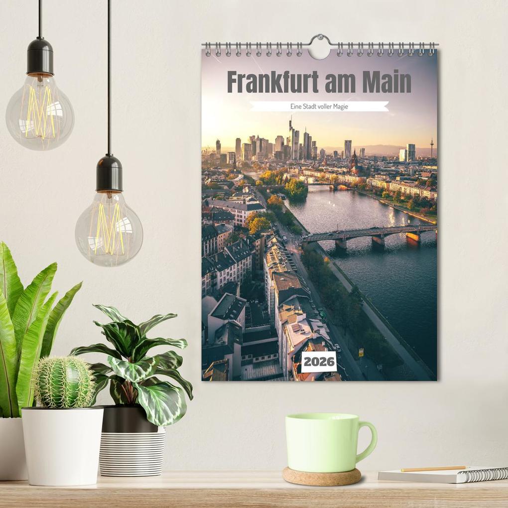 Weitere Ansicht: Frankfurt am Main, eine Stadt voller Magie (Wandkalender 2026 DIN A4 hoch), CALVENDO Monatskalender | Jan Wehnert, Calvendo