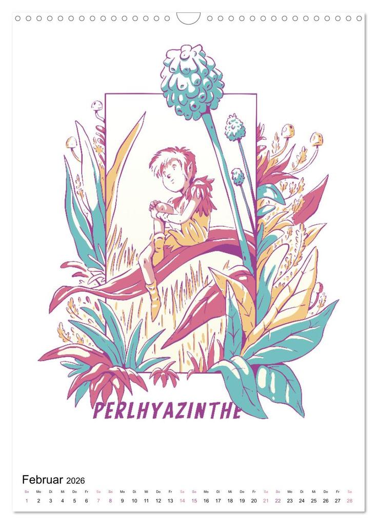 Weitere Ansicht: Wunderwelt der Blumen (Wandkalender 2026 DIN A3 hoch), CALVENDO Monatskalender | Luca Schmidt, Calvendo