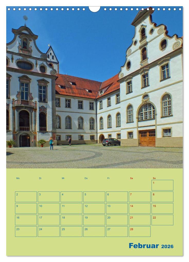 Weitere Ansicht: Füssen - Ein Allgäuer Terminplaner (Wandkalender 2026 DIN A3 hoch), CALVENDO Monatskalender | Holger Felix, Calvendo